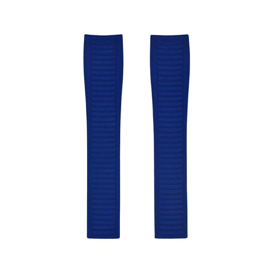 FKM Vulcanized Deep Blue Rubber Strap for Patek Philippe Aquanaut