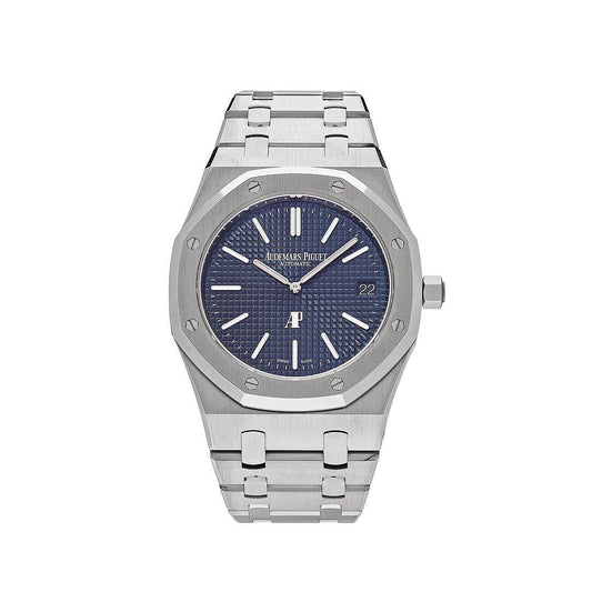 Audemars Piguet Royal Oak 15202ST.OO.1240ST.01 'Jumbo' Extra-Thin Stainless Steel Blue Dial