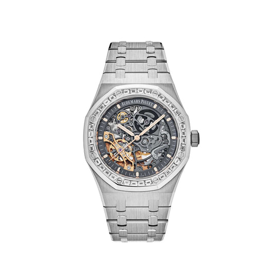 Audemars Piguet Royal Oak 15412BC.ZZ.1220BC.01 Double Balance Wheel Openworked Diamond Bezel (2021)