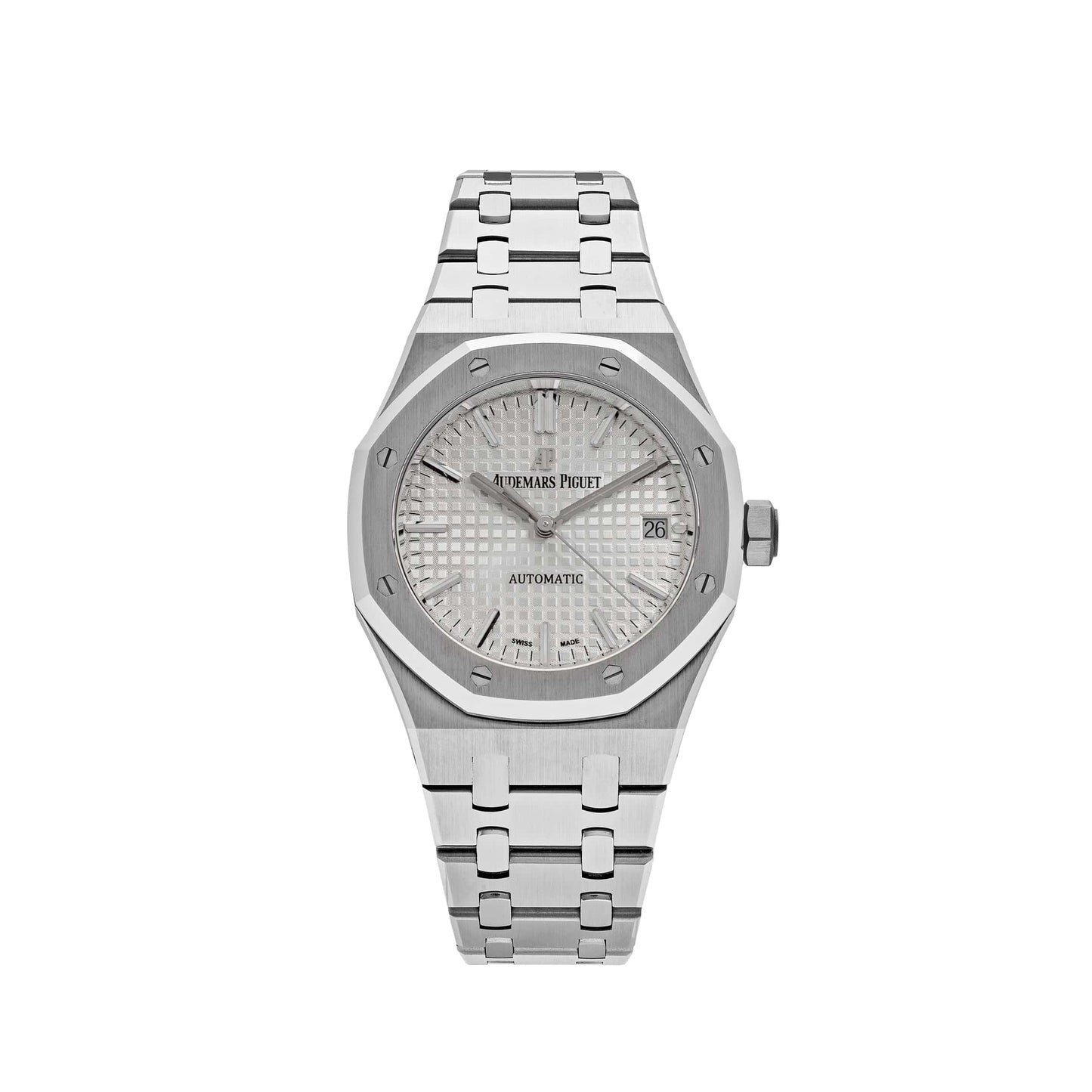 Audemars Piguet Royal Oak 15450ST.OO.1256ST.01.A Selfwinding Stainless Steel White Dial
