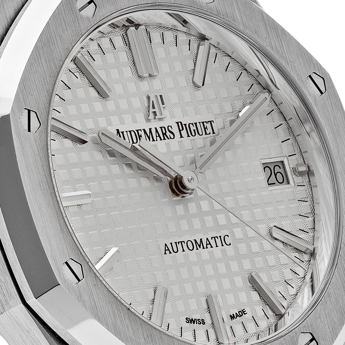 Audemars Piguet Royal Oak 15450ST.OO.1256ST.01.A Selfwinding Stainless Steel White Dial