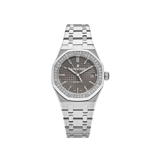 Audemars Piguet Royal Oak  15451ST.ZZ.1256ST.02 'Mini' Stainless Steel Grey Dial (2020)