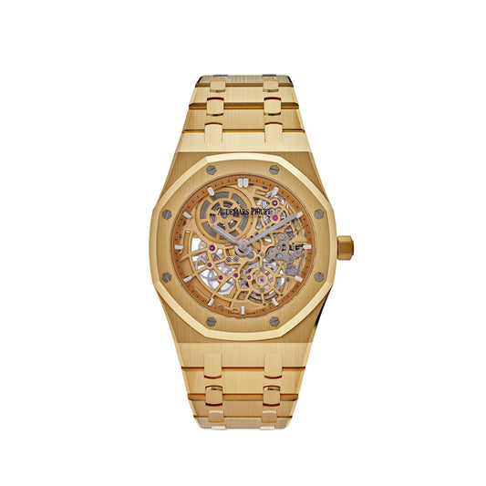 Audemars Piguet Royal Oak 16204BA.OO.1240BA.01 Jumbo Extra-Thin Yellow Gold Openworked (2024)