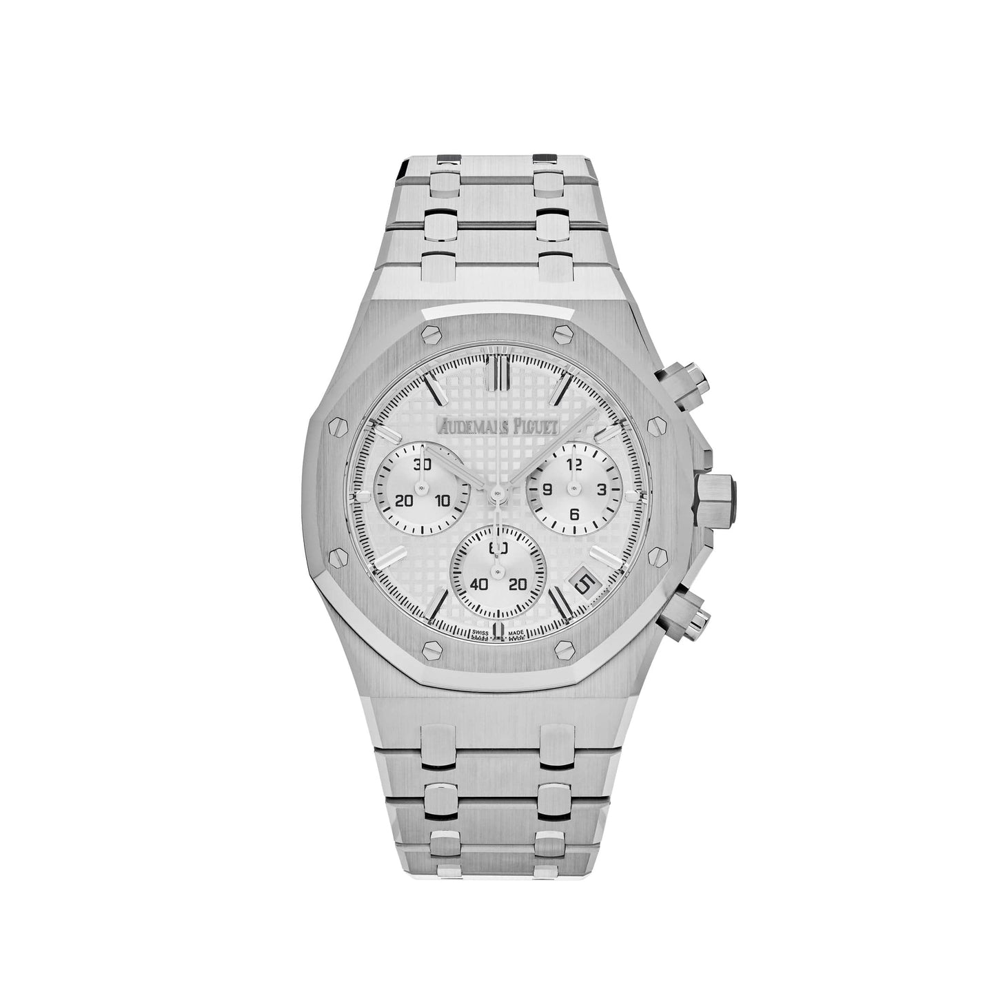 Audemars Piguet Royal Oak 26240ST.OO.1320ST.07 Selfwinding Chronograph Stainless Steel White Dial