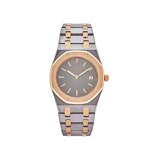 Audemars Piguet Royal Oak 56175TR.0.0789TR 'Ladies' Two-Toned Tantalum Rose Gold Slate Dial (2000)