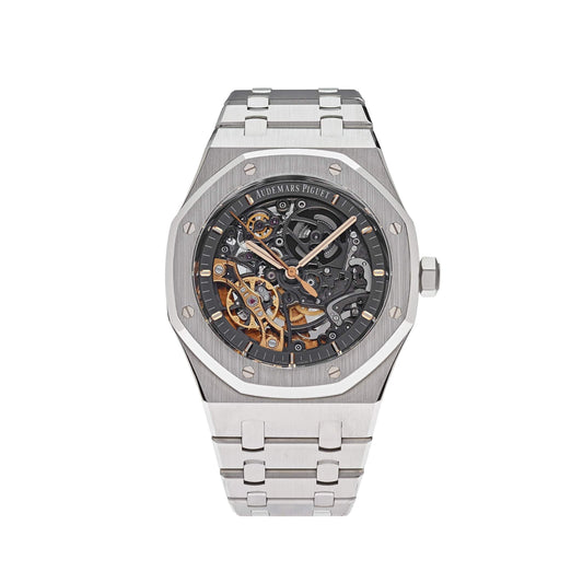 Audemars Piguet Royal Oak 15407ST.OO.1220ST.01 Double Balance Wheel Stainless Steel Openworked Dial (2024)