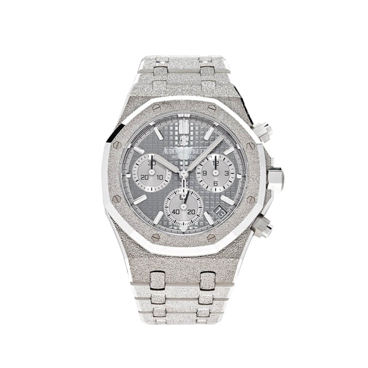 Audemars Piguet Royal Oak 26239BC.GG.1224BC.01 Chronograph Frosted White Gold Limited Edition