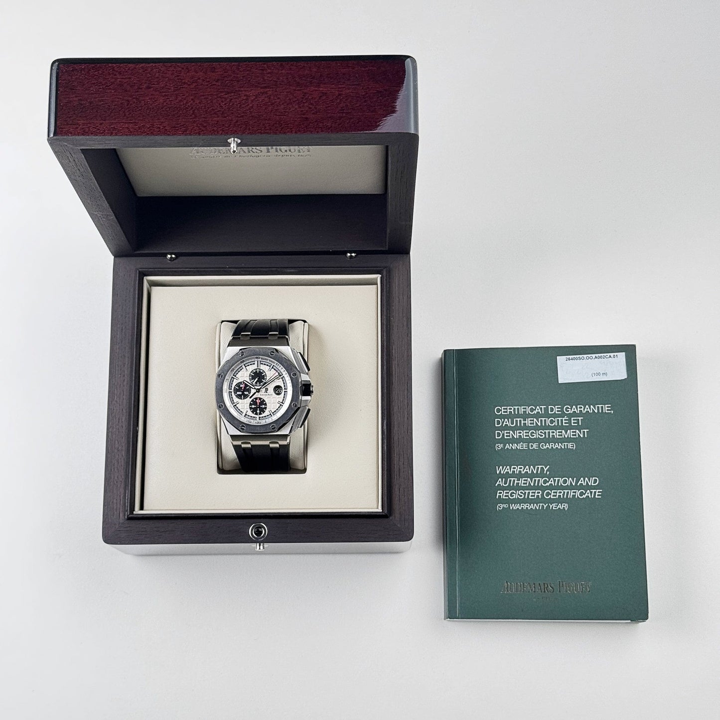 Audemars Piguet Royal Oak Offshore 26400SO.OO.A002CA.01 Chronograph Steel Silver Dial (2016)