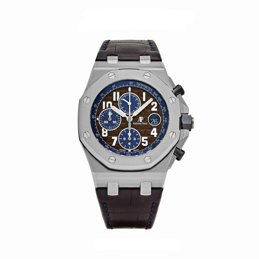 Audemars Piguet Royal Oak Offshore Chronograph 26470ST.OO.A099CR.01.A Selfwinding Stainless Steel Brown Dial (2018)
