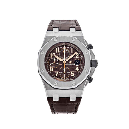 Audemars Piguet Royal Oak Offshore 26470ST.OO.A820CR.01 Chronograph Stainless Steel Brown Dial
