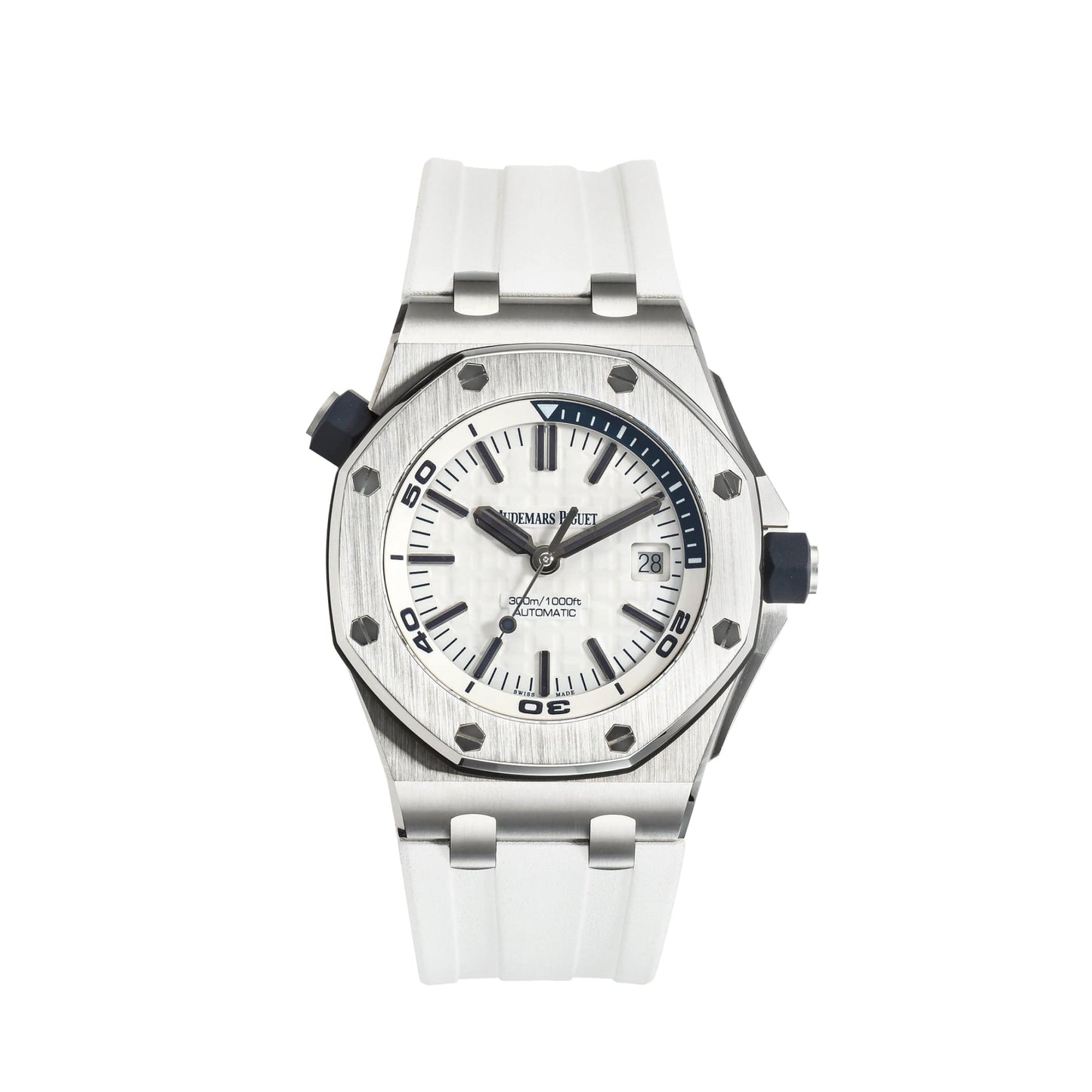 Audemars Piguet Royal Oak Offshore 15710ST.OO.A010CA.01 Diver Stainless Steel White Dial