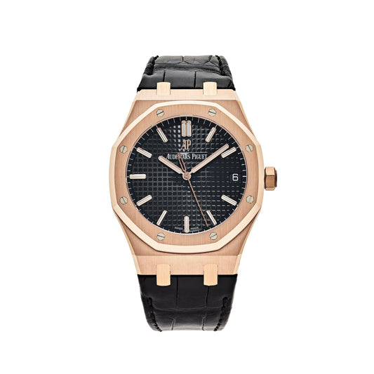 Audemars Piguet Royal Oak Selfwinding 15500OR.OO.D002CR.01 Rose Gold Black Dial