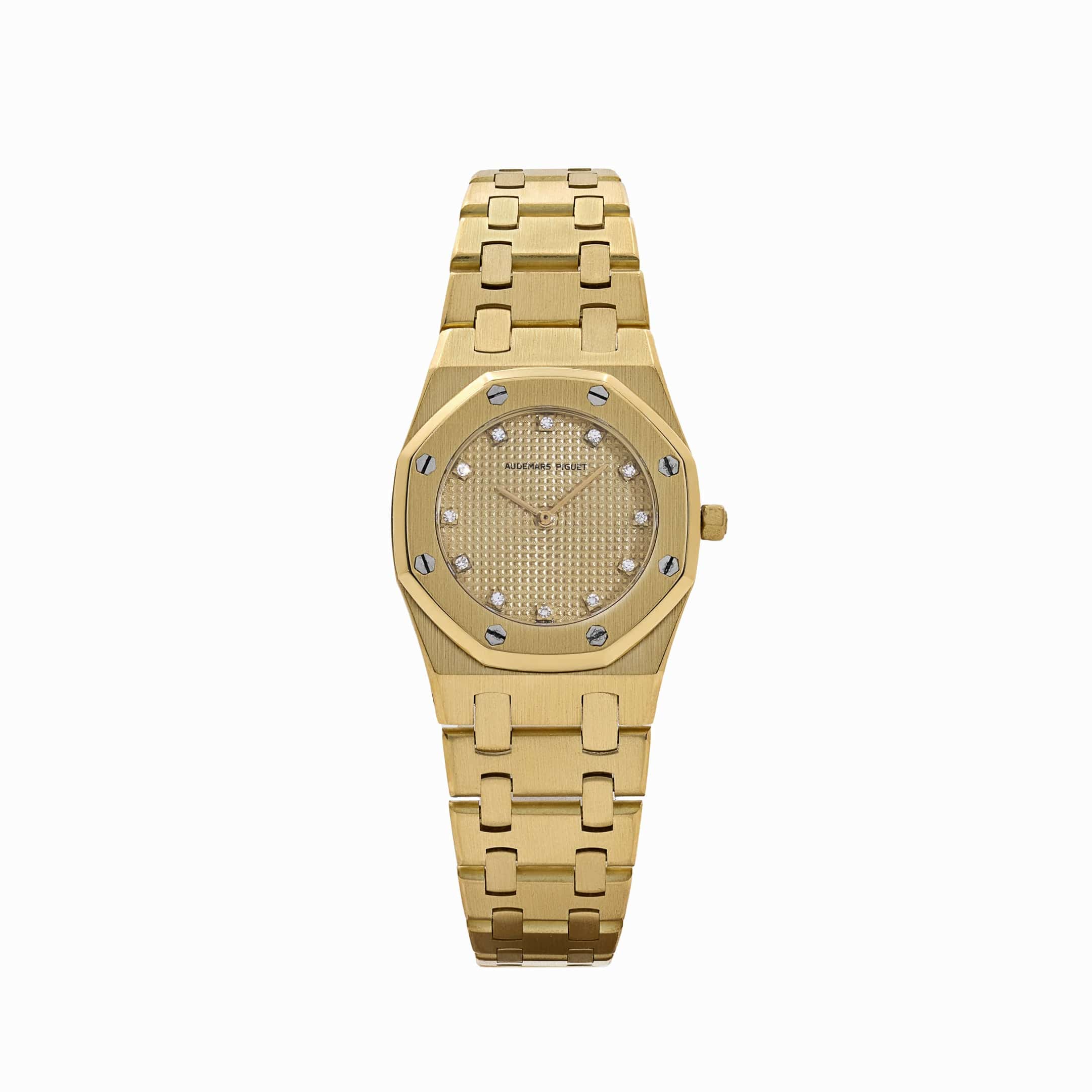 Audemars Piguet Royal Oak Vintage 'Ladies' Yellow Gold Champagne