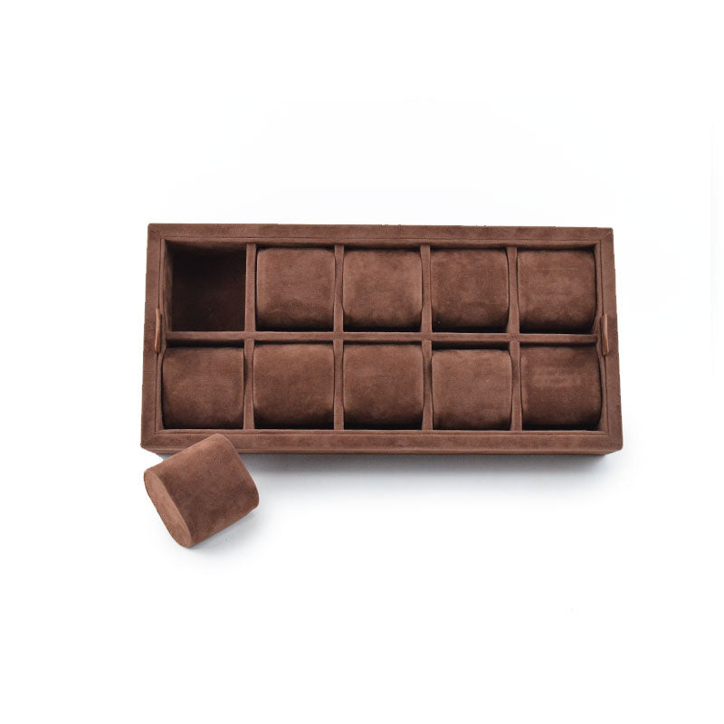Green Saffiano Leather Collector Case