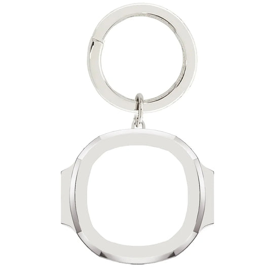 Steel Nautilus Key Ring