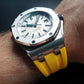 Beach Yellow Rubber Strap for Audemars Piguet Royal Oak Offshore 42mm