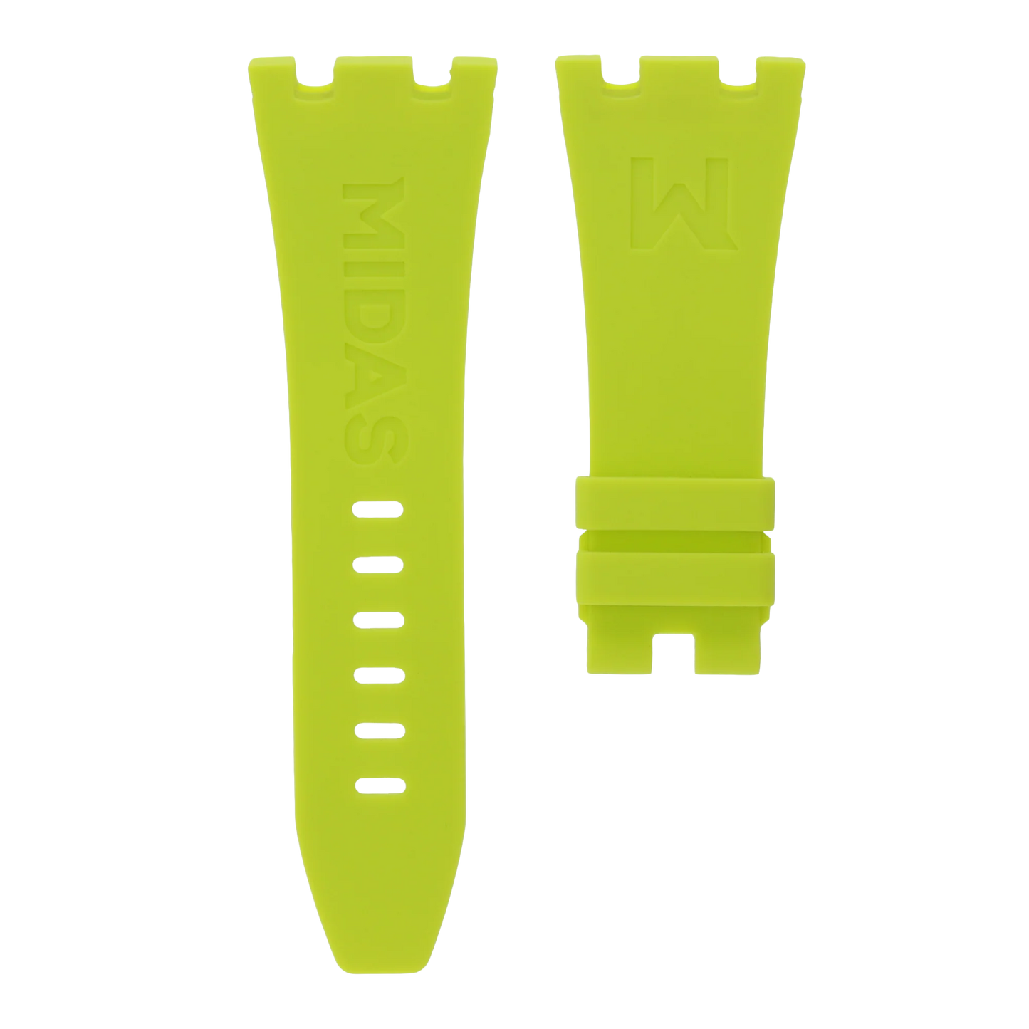 Acid Green Rubber Strap for Audemars Piguet Royal Oak Offshore 42mm