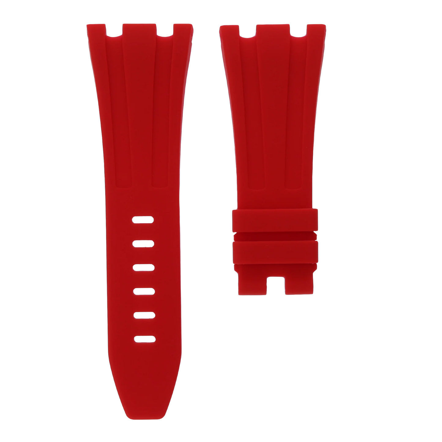 Cherry Red Rubber Strap for Audemars Piguet Royal Oak Offshore 42mm