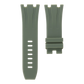 Khaki Green Rubber Strap for Audemars Piguet Royal Oak Offshore 44mm