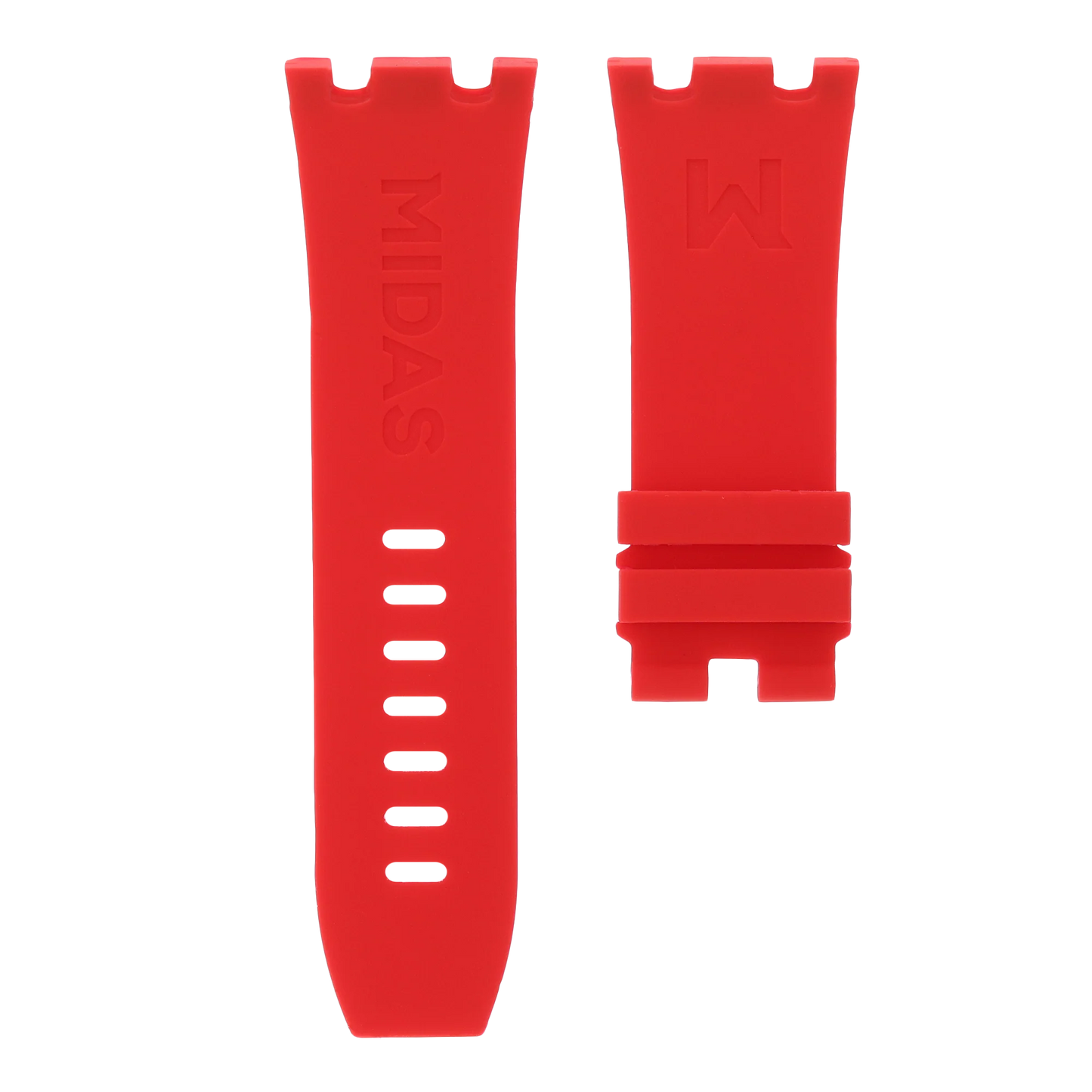 Cherry Red Rubber Strap for Audemars Piguet Royal Oak Offshore 44mm