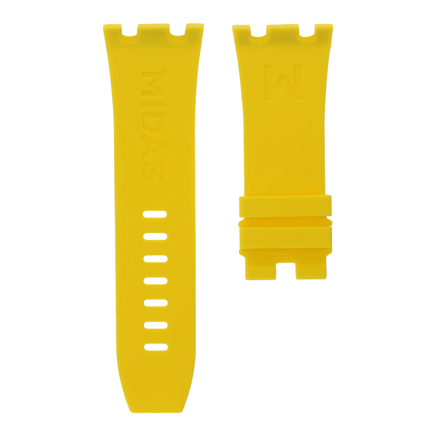 Beach Yellow Rubber Strap for Audemars Piguet Royal Oak Offshore 44mm