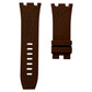 Chocolate Brown Rubber Strap for Audemars Piguet Royal Oak Offshore 44mm