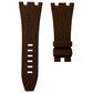 Chocolate Brown Rubber Strap for Audemars Piguet Royal Oak Offshore 42mm