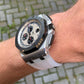 Transparent White Rubber Strap for Audemars Piguet Royal Oak Offshore 44mm