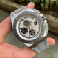 Nardo Grey Rubber Strap for Audemars Piguet Royal Oak Offshore 44mm