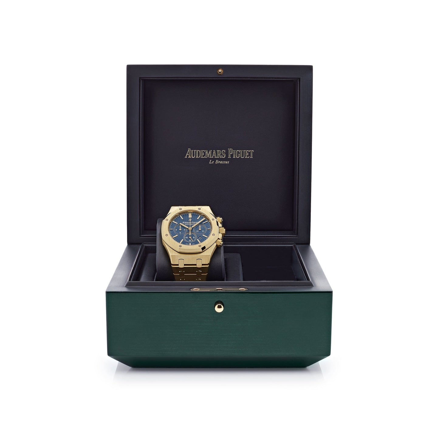 Audemars Piguet Royal Oak 26320BA.OO.1220BA.02 Chronograph Yellow Gold Blue Dial (2016)