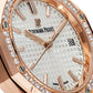 Audemars Piguet Royal Oak 77351OR.ZZ.1261OR.01 'Ladies' Rose Gold White Dial Diamond Bezel (2021)
