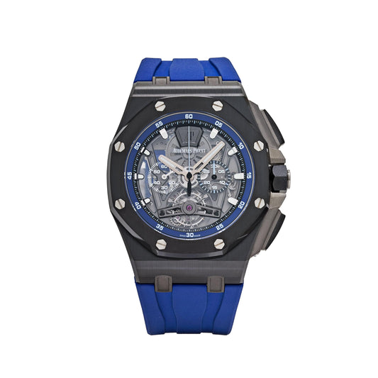 Audemars Piguet Royal Oak Offshore 26407CE.OO.A030CA.01 Tourbillon Chronograph Black Ceramic Openworked Dial Limited (2019)