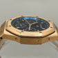 Audemars Piguet Royal Oak Perpetual Calendar 26574OR.OO.1220OR.02 Rose Gold Blue Dial