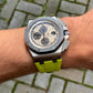 Acid Green Rubber Strap for Audemars Piguet Royal Oak Offshore 44mm