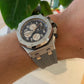 Nardo Grey Rubber Strap for Audemars Piguet Royal Oak Offshore 42mm