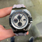 Blush Grey Rubber Strap for Audemars Piguet Royal Oak Offshore 44mm