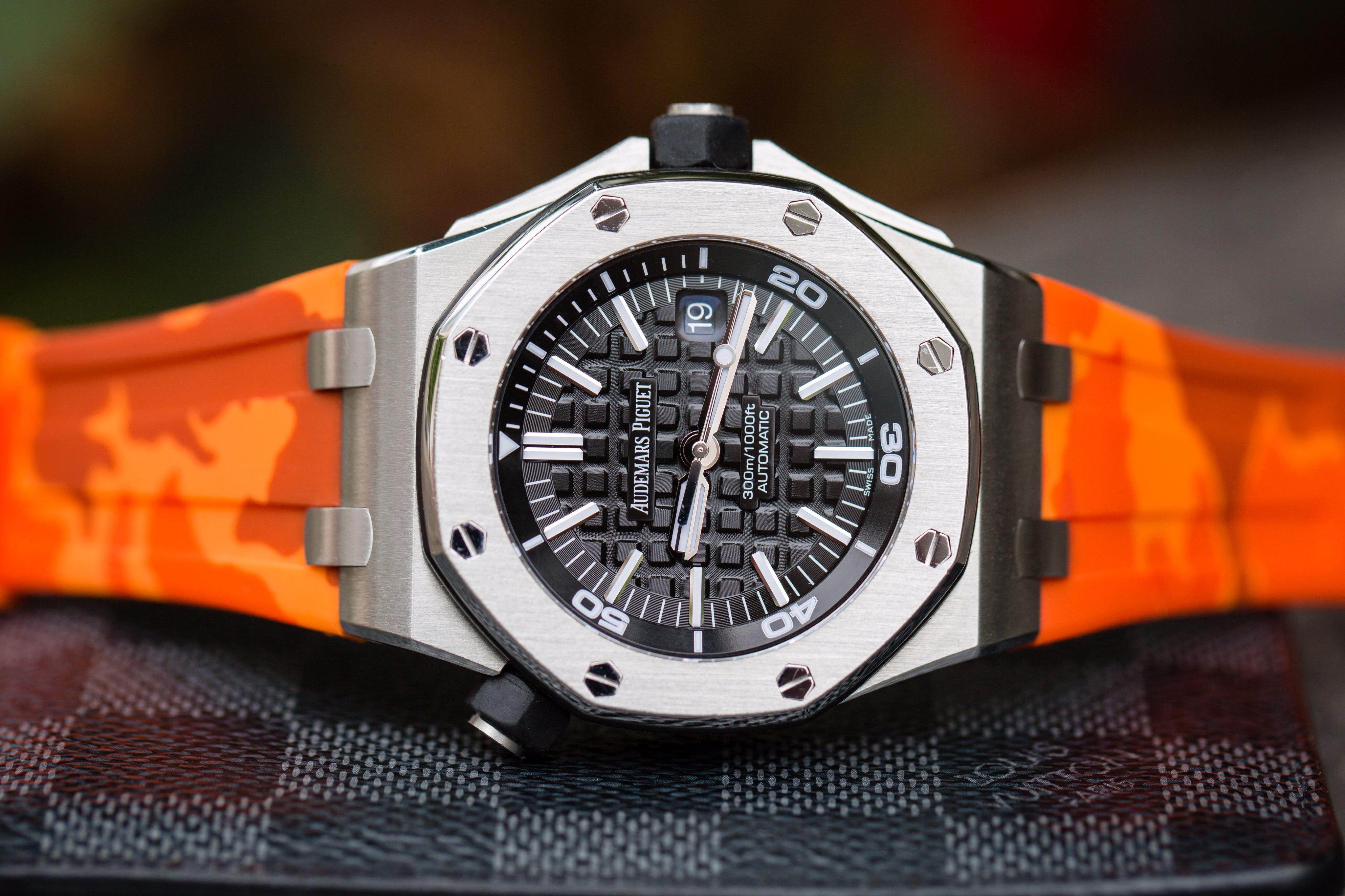 Audemars piguet diver orange sale