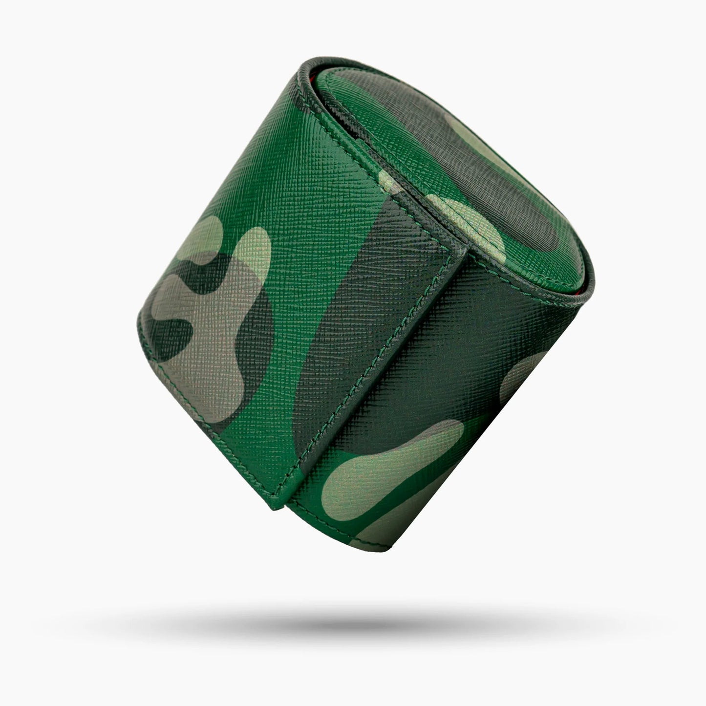 Green Camo Watch Roll - One Watch